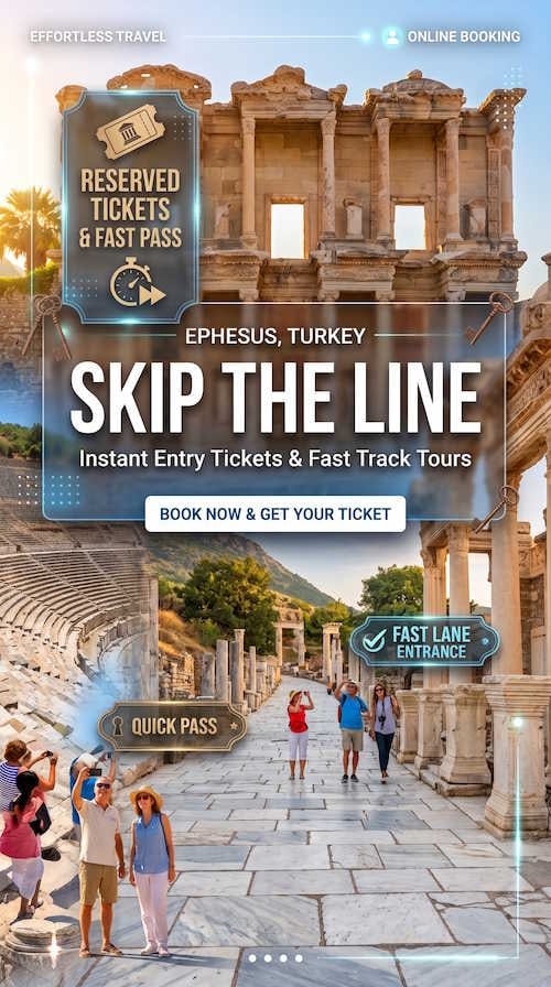 Skip the line at Ephesus with instant entry tickets and fast track tours