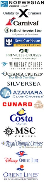 The cruise lines whose guests we welcome on our Ephesus shore excursions