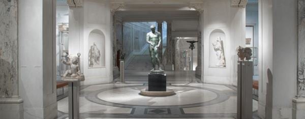 Classical sculpture displayed in the Ephesos Museum in Vienna